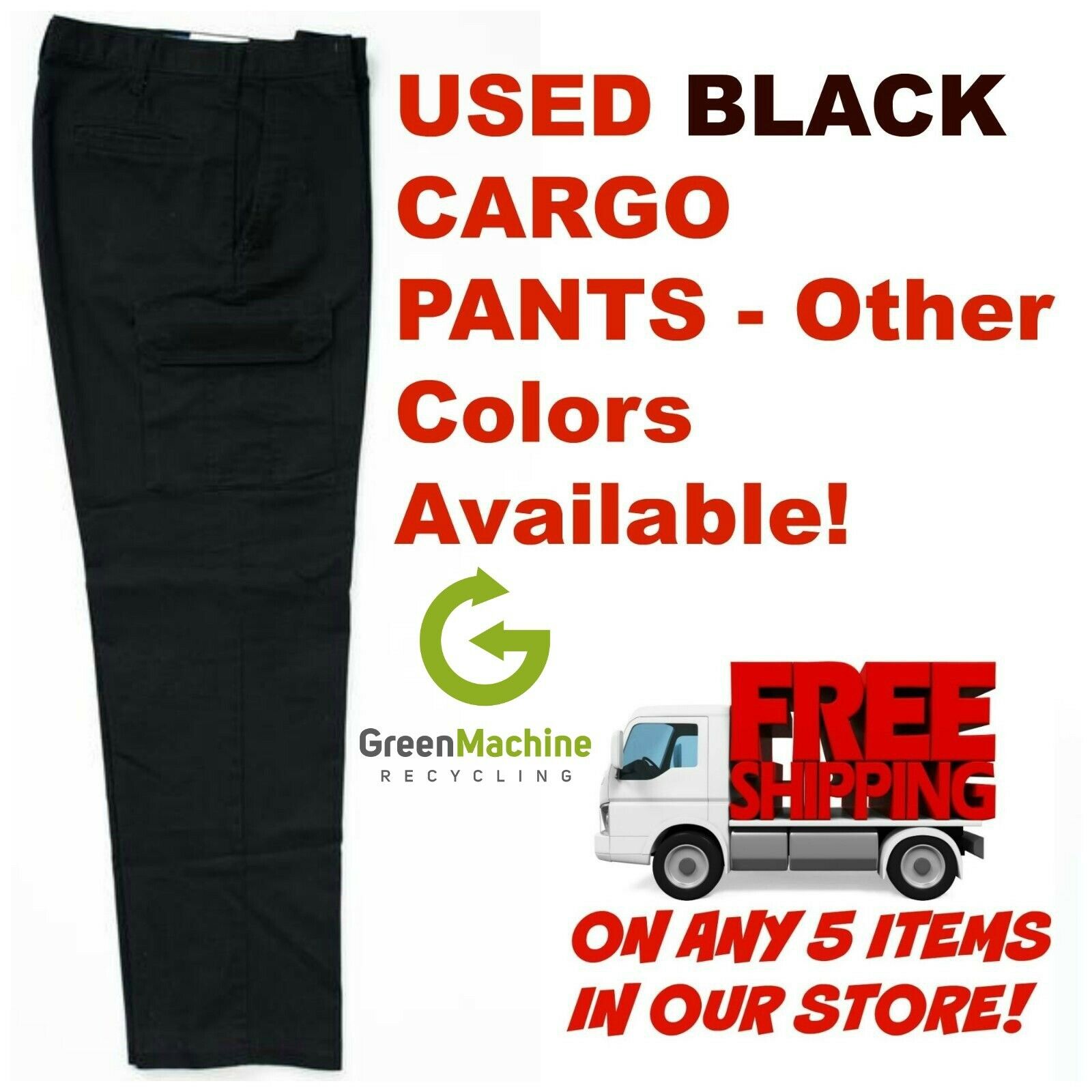 Used Uniform Work Pants Cargo Cintas Redkap Unifirst G&k Dickies And Others