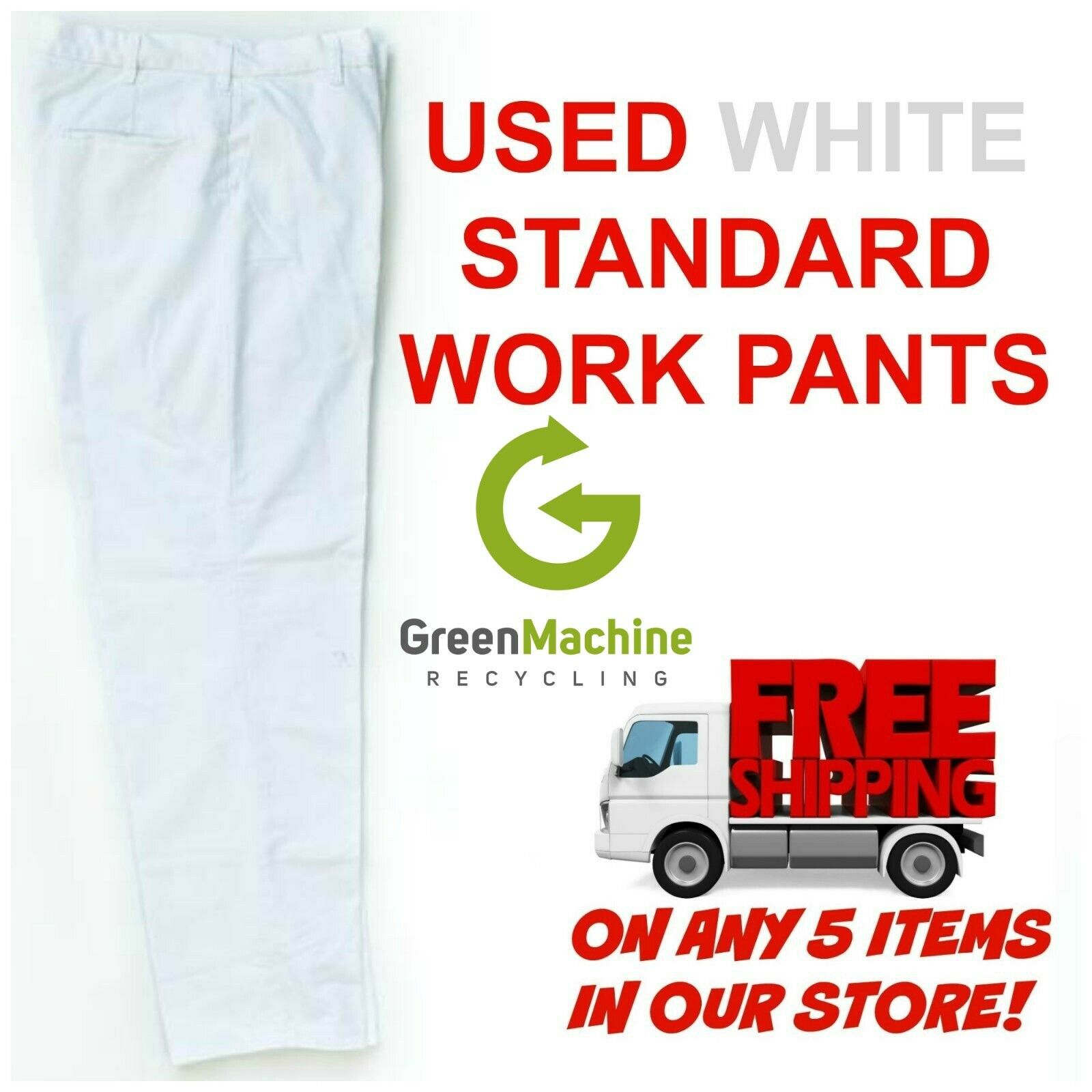 Used Uniform Work Painter Pants Cintas Redkap Unifirst G&k Dickies And Others