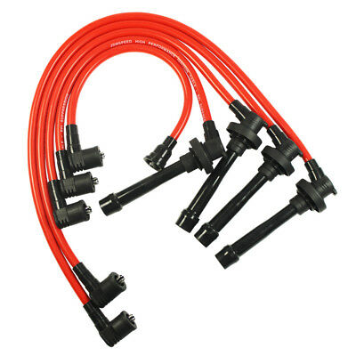 Spark Plug Wire Set For Honda Civic Del Sol 92-00 Eg Ek Ej D15/d16 Spiral Core