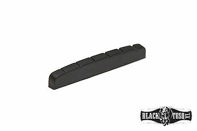 Graph Tech Black Tusq Xl Pt-5010-00 Fender Style Flat Bottom Slotted Nut - New