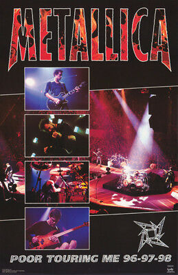 Poster : Music :  Metallica - Poor Touring Me  - Free Shipping !! #6167  Rp60 I