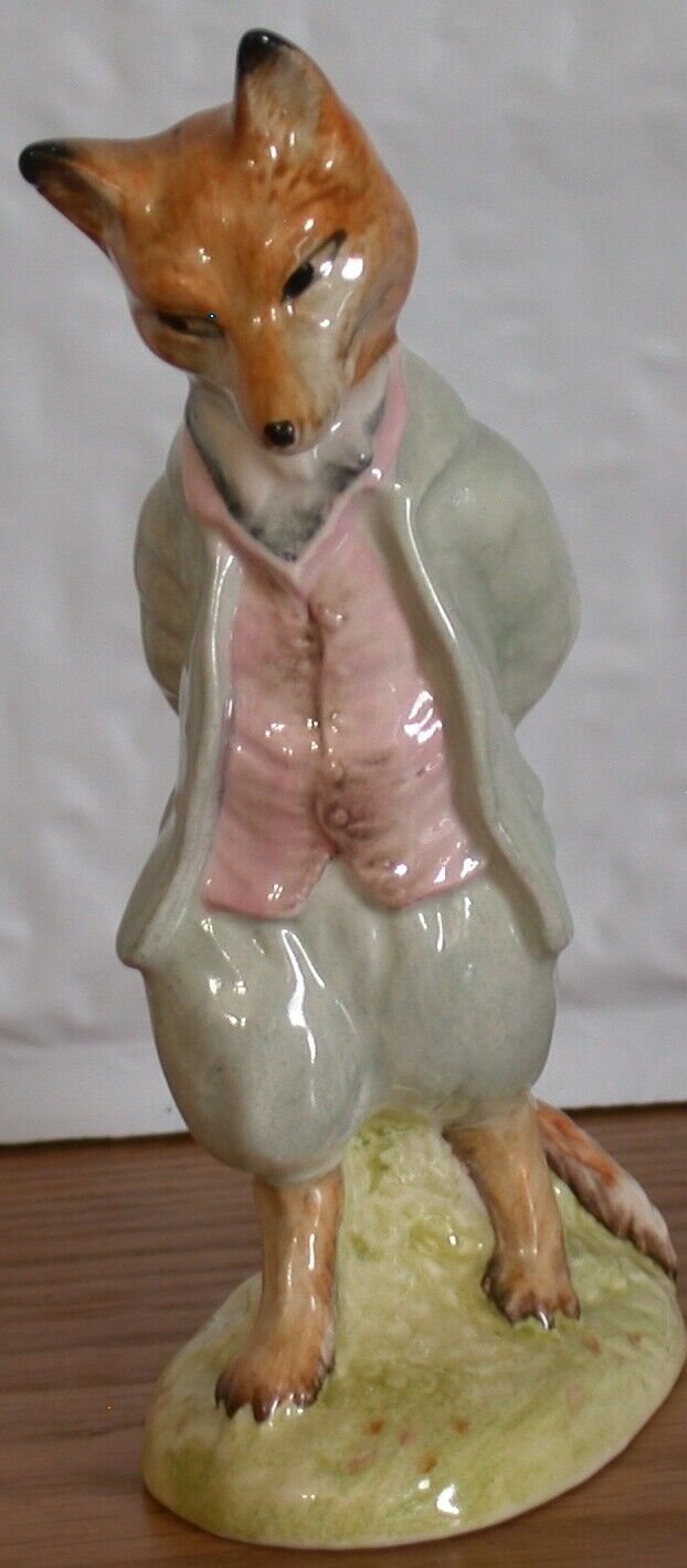 Beatrix Potter Foxy Whiskered Gentleman Figurine England
