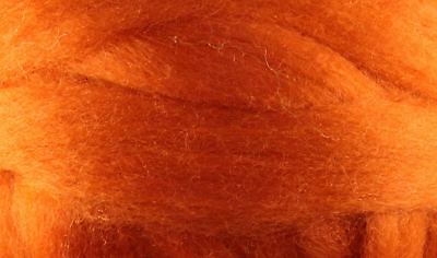 Wool Roving - 1oz - Orange