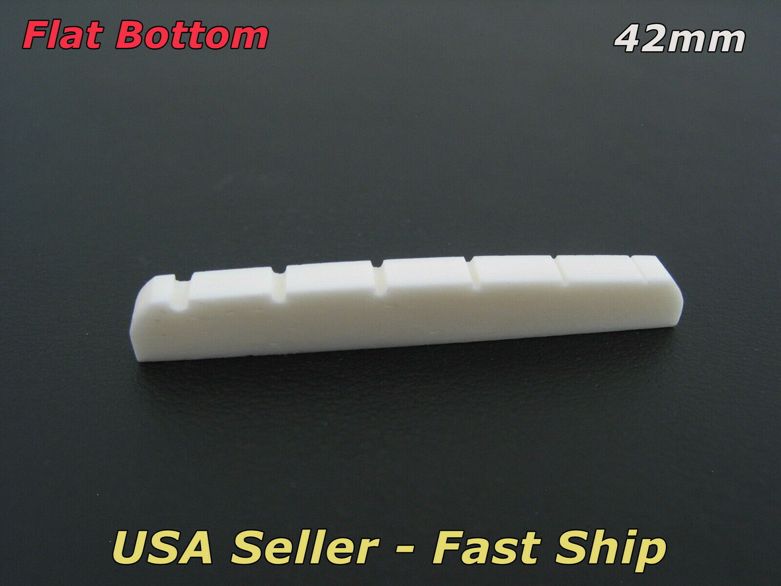 42mm Bone Nut For Squier Stratocaster Telecaster Other Strat Tele Style Imports