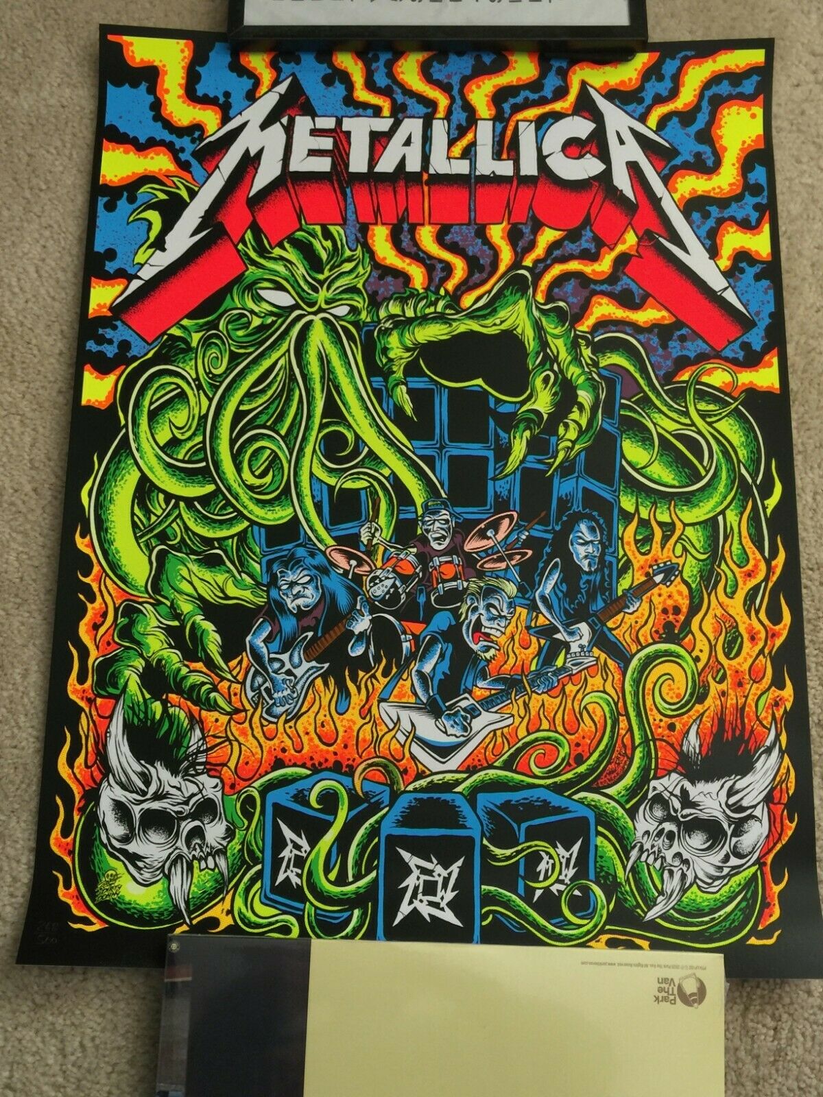 Metallica Ktulu Rise Poster Dirty Donny
