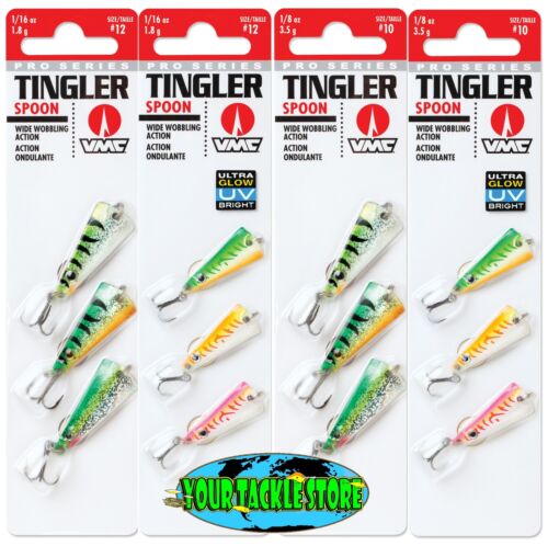 Vmc Tgs Tingler Spoon Kit 3 Baits On One Card 1/16, 1/8 You Pick Size Color&qty